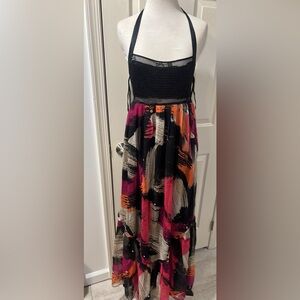 Bebe Maxi Dress Womens Size small